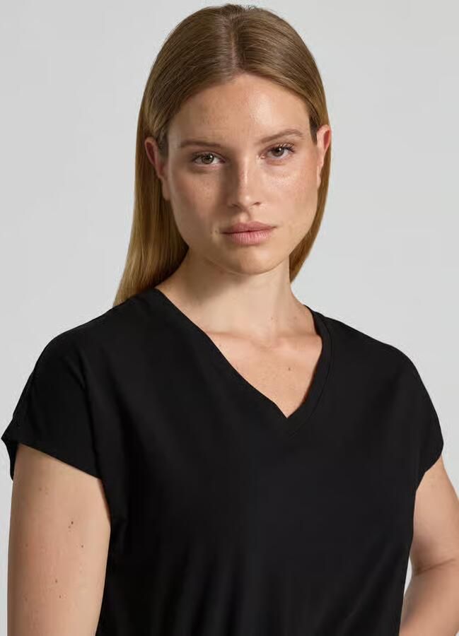 S.Oliver RED LABEL relaxed fit vrijetijdsjurk van katoenmix