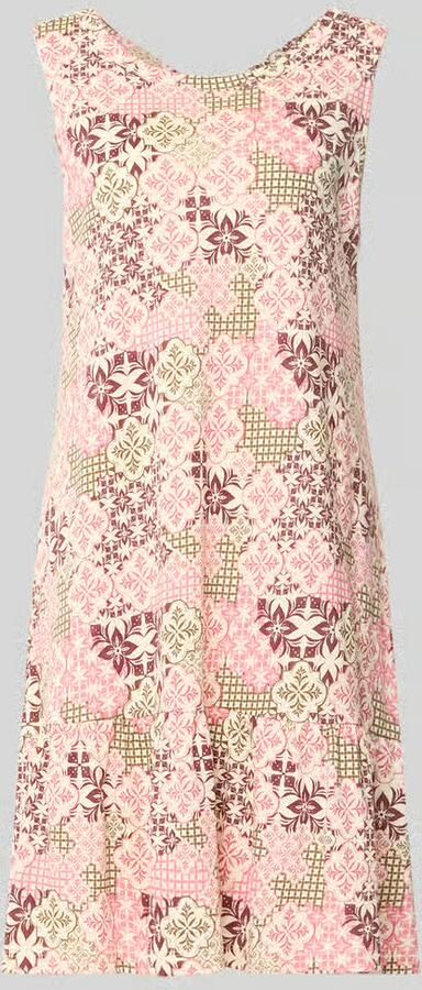 S.Oliver RED LABEL relaxed fit vrijetijdsjurk van mix van katoen en modal - Foto 4