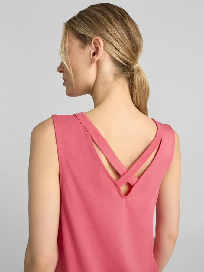 S.Oliver RED LABEL relaxed fit vrijetijdsjurk van mix van katoen en modal