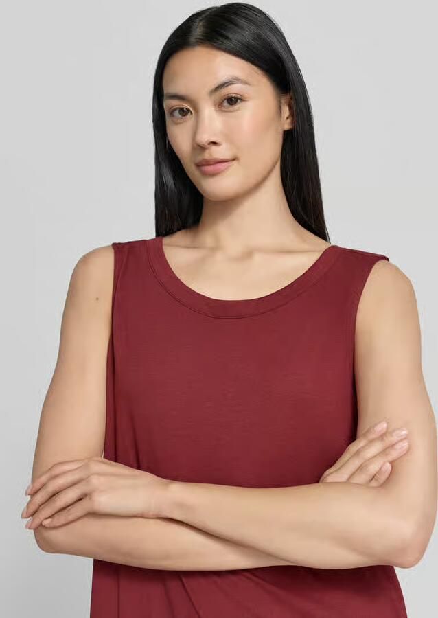 S.Oliver RED LABEL relaxed fit vrijetijdsjurk van mix van katoen en modal - Foto 5