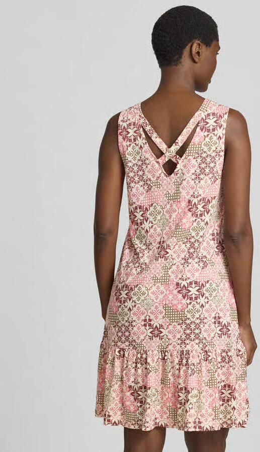 S.Oliver RED LABEL relaxed fit vrijetijdsjurk van mix van katoen en modal - Foto 7