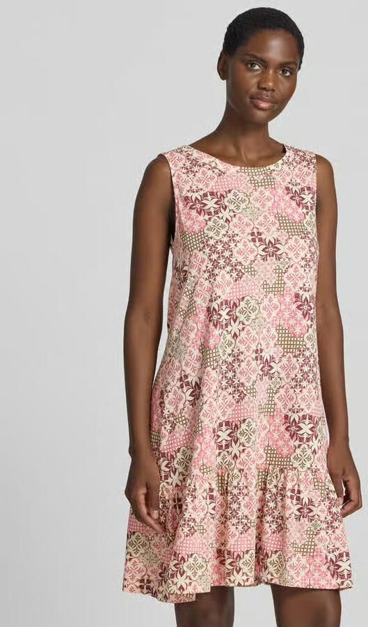S.Oliver RED LABEL relaxed fit vrijetijdsjurk van mix van katoen en modal - Foto 6