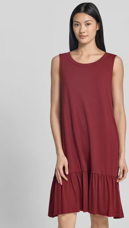 S.Oliver RED LABEL relaxed fit vrijetijdsjurk van mix van katoen en modal - Foto 6