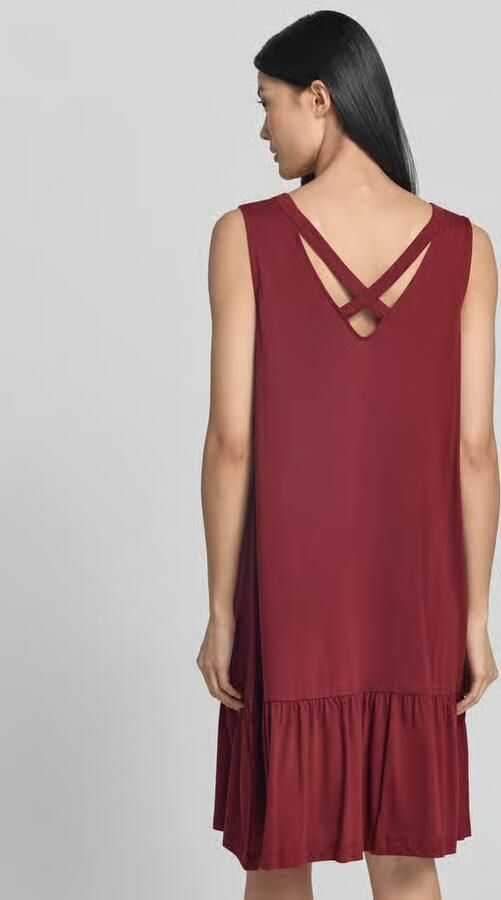 S.Oliver RED LABEL relaxed fit vrijetijdsjurk van mix van katoen en modal - Foto 7