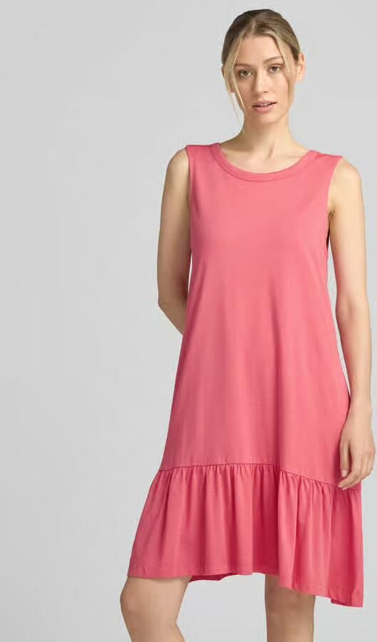 S.Oliver RED LABEL relaxed fit vrijetijdsjurk van mix van katoen en modal - Foto 2