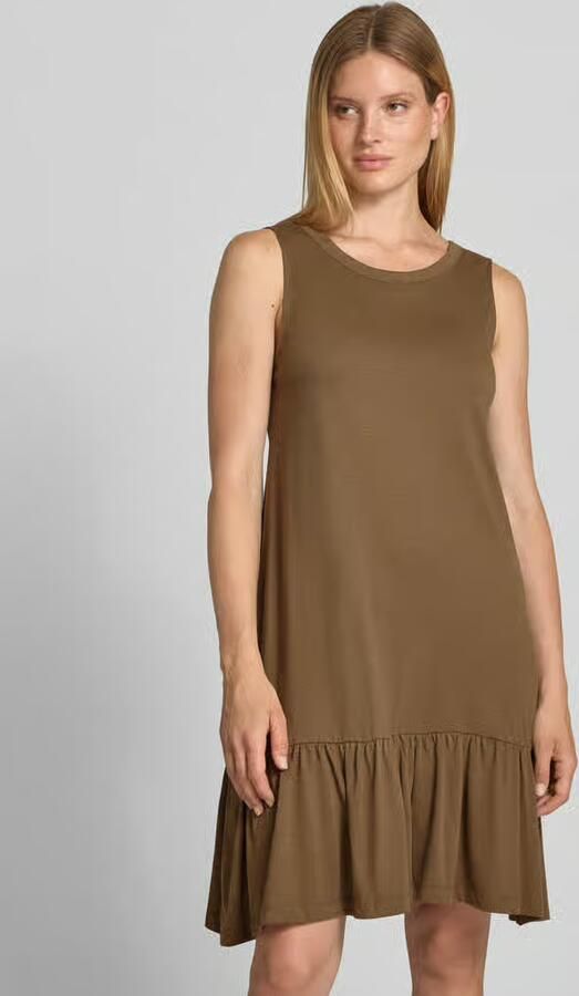 S.Oliver RED LABEL relaxed fit vrijetijdsjurk van mix van katoen en modal - Foto 3