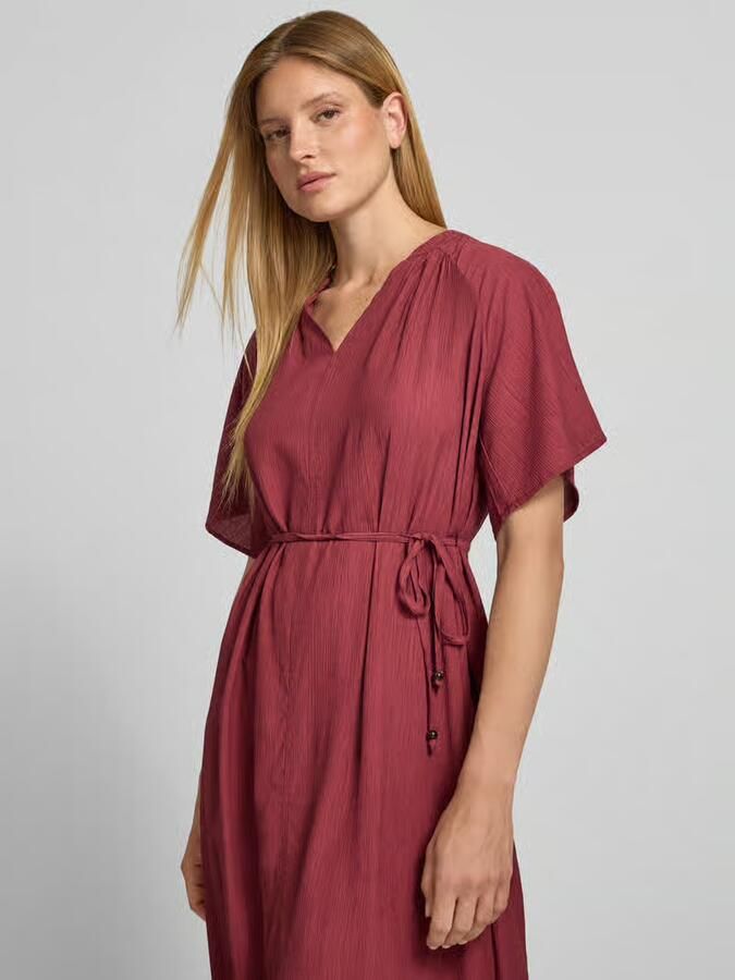 S.Oliver RED LABEL relaxed fit vrijetijdsjurk van viscosemix - Foto 2