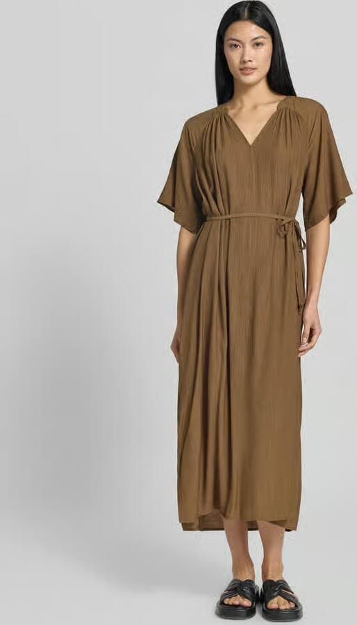 S.Oliver RED LABEL relaxed fit vrijetijdsjurk van viscosemix - Foto 5