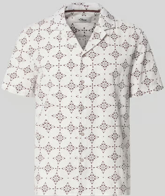 S.Oliver RED LABEL relaxed fit vrijetijdsoverhemd van puur katoen - Foto 2