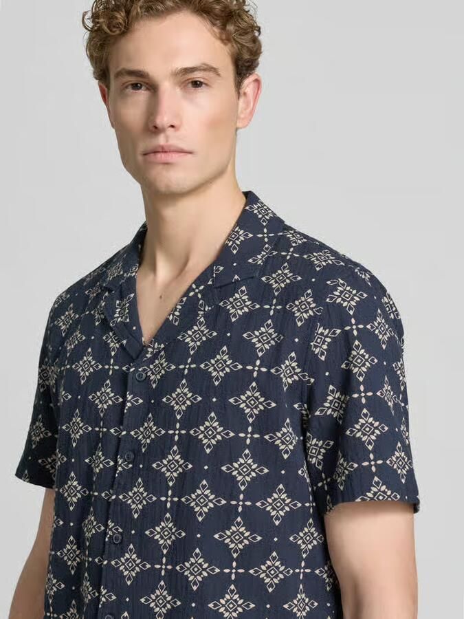 S.Oliver RED LABEL relaxed fit vrijetijdsoverhemd van puur katoen - Foto 3