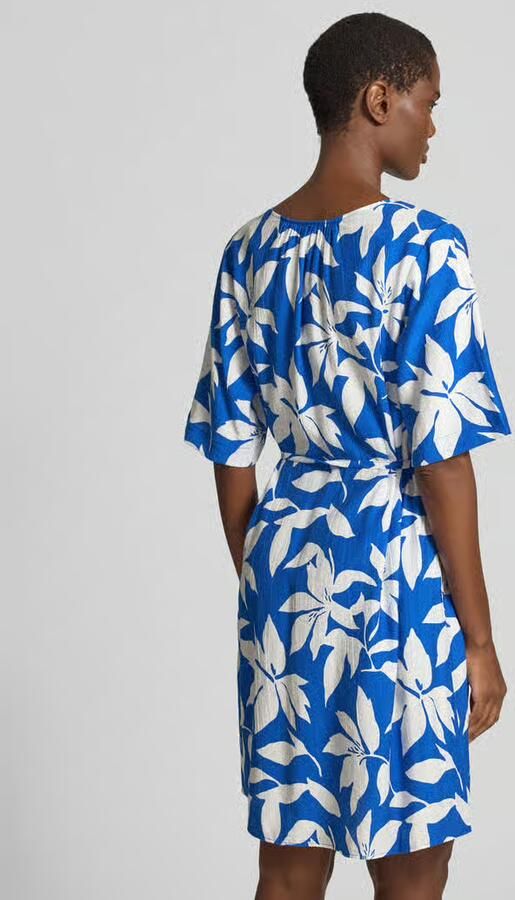 S.Oliver RED LABEL Relaxed Fix vrijetijdsjurk van viscosemix - Foto 3