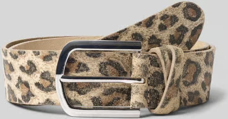 S.Oliver RED LABEL Riem van echt rundleer