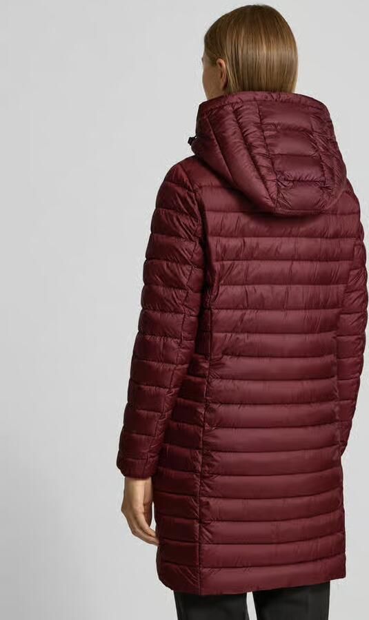 S.Oliver RED LABEL Shaped fit gewatteerde lange jas met capuchon