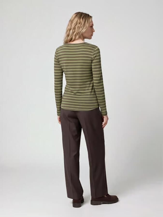 S.Oliver RED LABEL Shirt met lange mouwen met afgeronde zoom - Foto 5