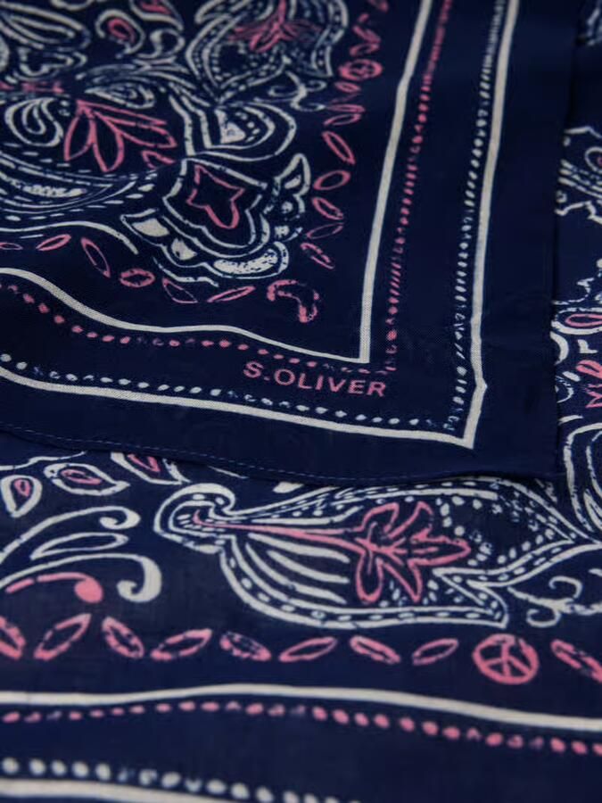 S.Oliver RED LABEL Sjaal van puur katoen