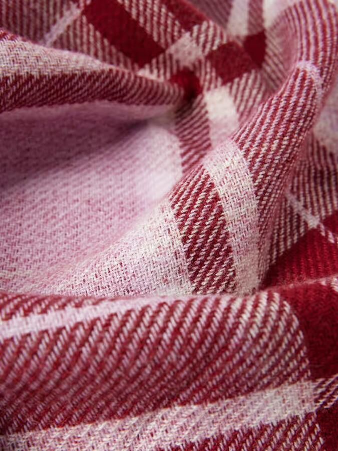 S.Oliver RED LABEL Sjaal van viscosemix met ruitmotief