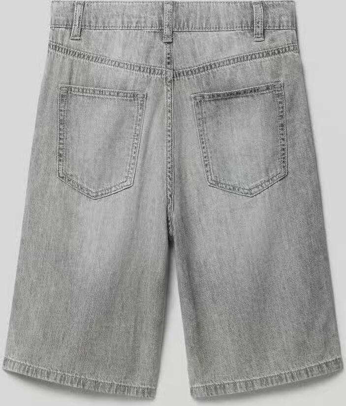 S.Oliver RED LABEL slim fit bermuda's van puur katoen