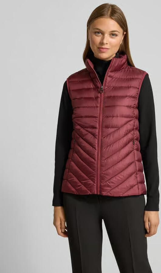 S.Oliver RED LABEL Slim fit bodywarmer met opstaande kraag - Foto 2