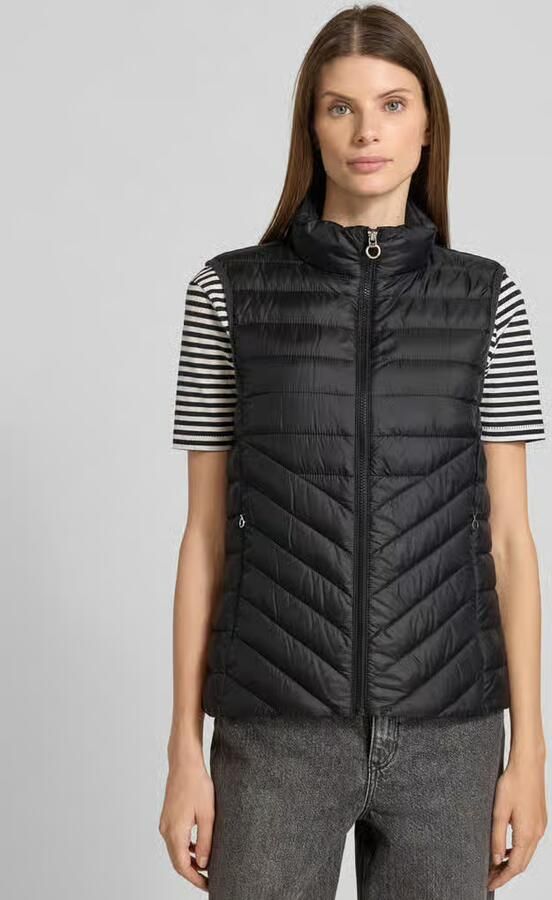 S.Oliver RED LABEL Regular fit bodywarmer met opstaande kraag - Foto 2