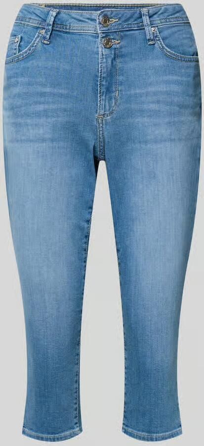 S.Oliver RED LABEL Slim fit caprijeans van katoenmix model 'BETSY' - Foto 5