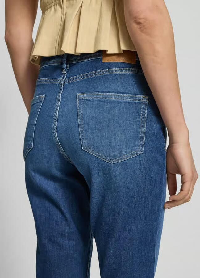 S.Oliver RED LABEL Slim fit caprijeans van katoenmix model 'BETSY' - Foto 2