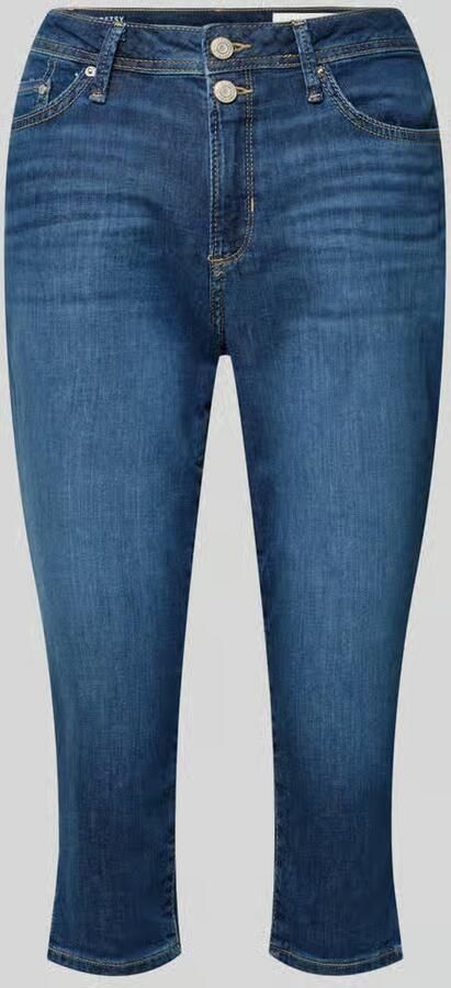 S.Oliver RED LABEL Slim fit caprijeans van katoenmix model 'BETSY' - Foto 3