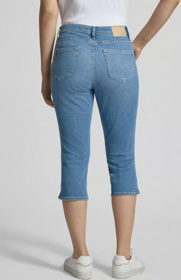 S.Oliver RED LABEL Slim fit caprijeans van katoenmix model 'BETSY' - Foto 4