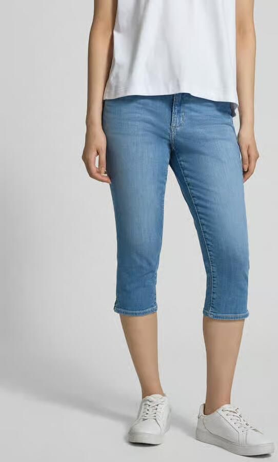 S.Oliver RED LABEL Slim fit caprijeans van katoenmix model 'BETSY' - Foto 6