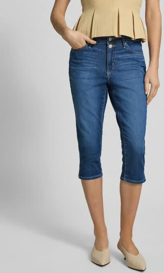S.Oliver RED LABEL Slim fit caprijeans van katoenmix model 'BETSY' - Foto 4