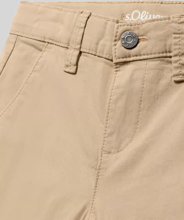 S.Oliver RED LABEL Slim fit chino van katoenmix model 'BRAD' - Foto 4