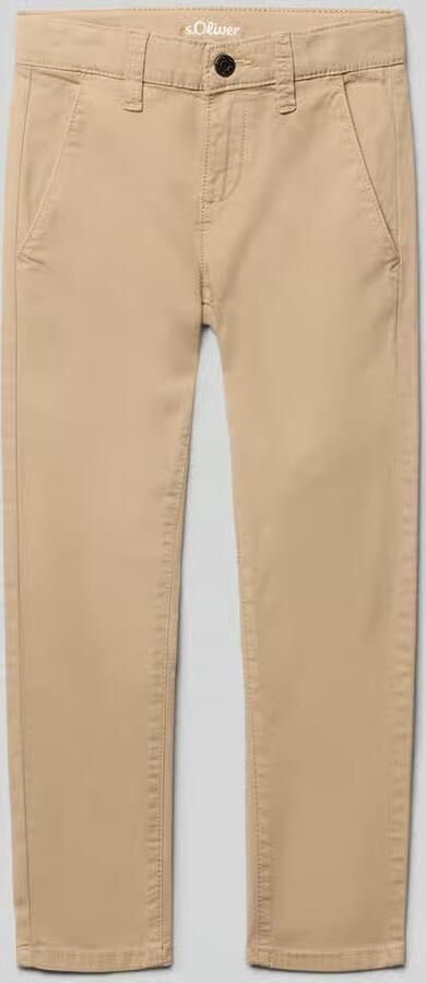 S.Oliver RED LABEL Slim fit chino van katoenmix model 'BRAD' - Foto 5