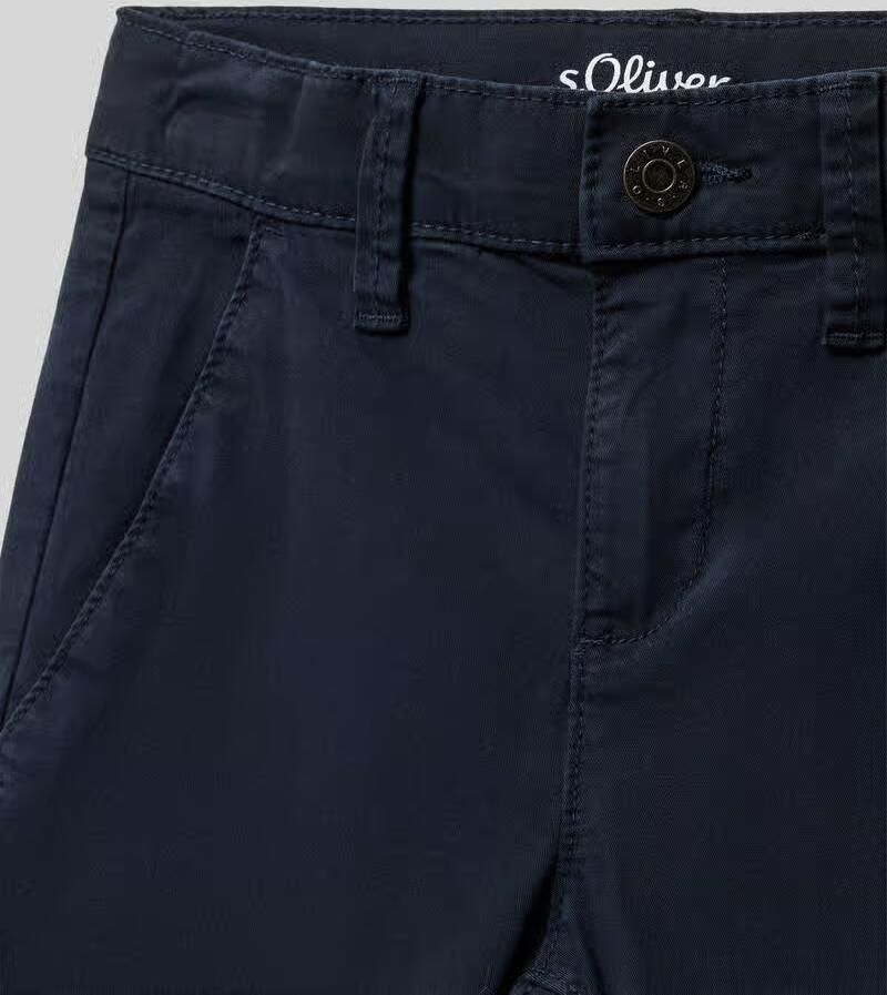 S.Oliver RED LABEL Slim fit chino van katoenmix model 'BRAD' - Foto 2