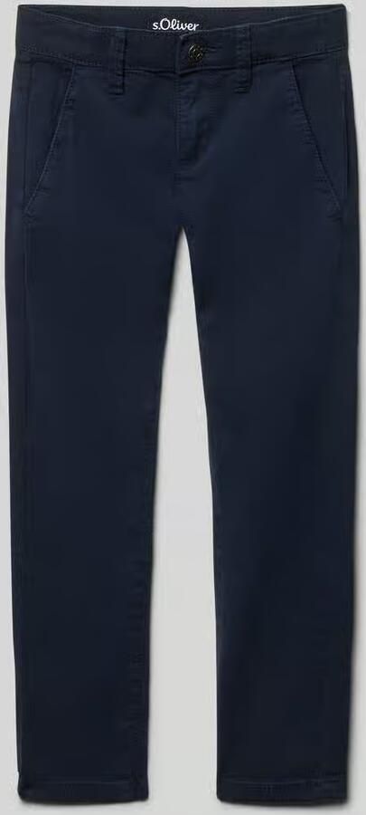 S.Oliver RED LABEL Slim fit chino van katoenmix model 'BRAD'