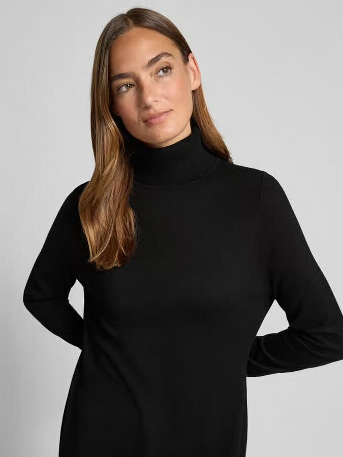 S.Oliver RED LABEL Slim fit gebreide jurk van viscosemix - Foto 1