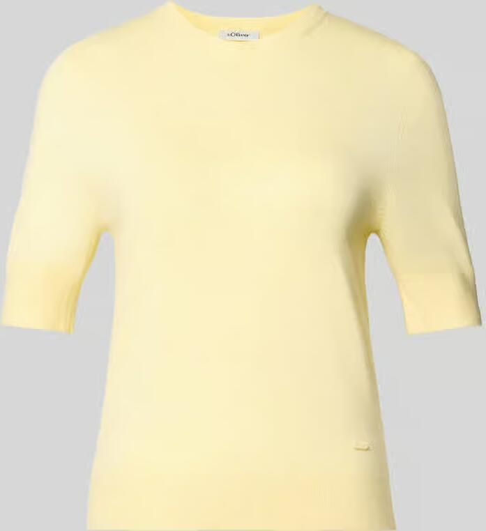 S.Oliver RED LABEL Slim fit gebreide pullover van Viscosemix - Foto 2