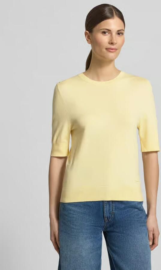 S.Oliver RED LABEL Slim fit gebreide pullover van Viscosemix - Foto 3