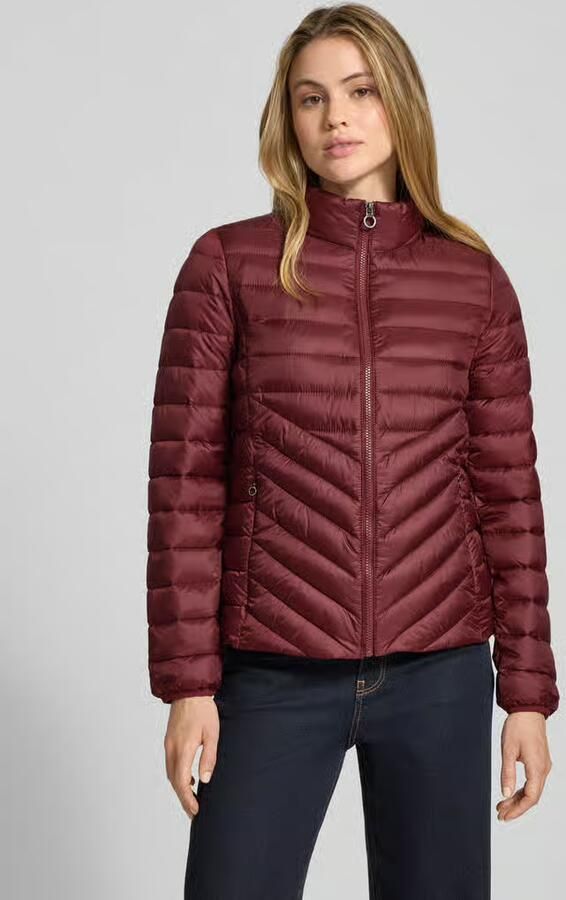 S.Oliver RED LABEL Slim fit gewatteerd jack met opstaande kraag
