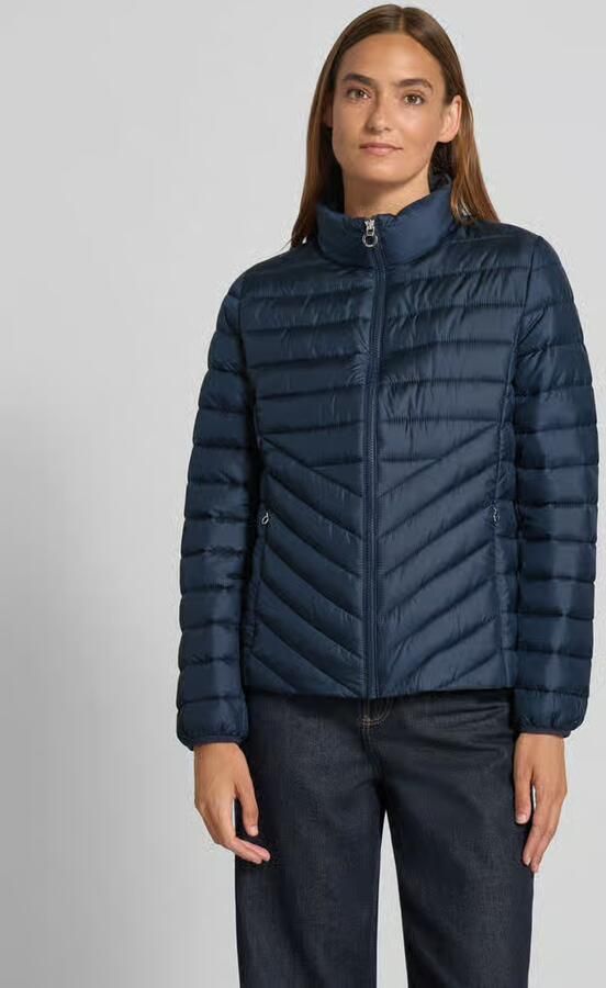 S.Oliver RED LABEL Slim fit gewatteerd jack met opstaande kraag - Foto 5