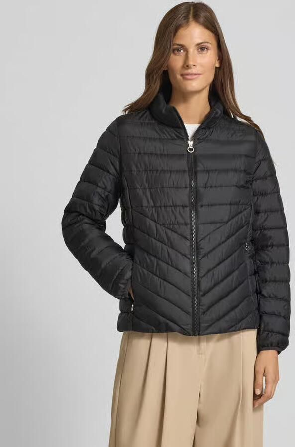 S.Oliver RED LABEL Slim fit gewatteerd jack met opstaande kraag - Foto 2