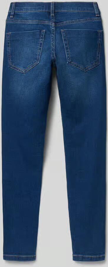 S.Oliver RED LABEL Slim fit jeans van katoenmix met contrastnaden model 'SURI'