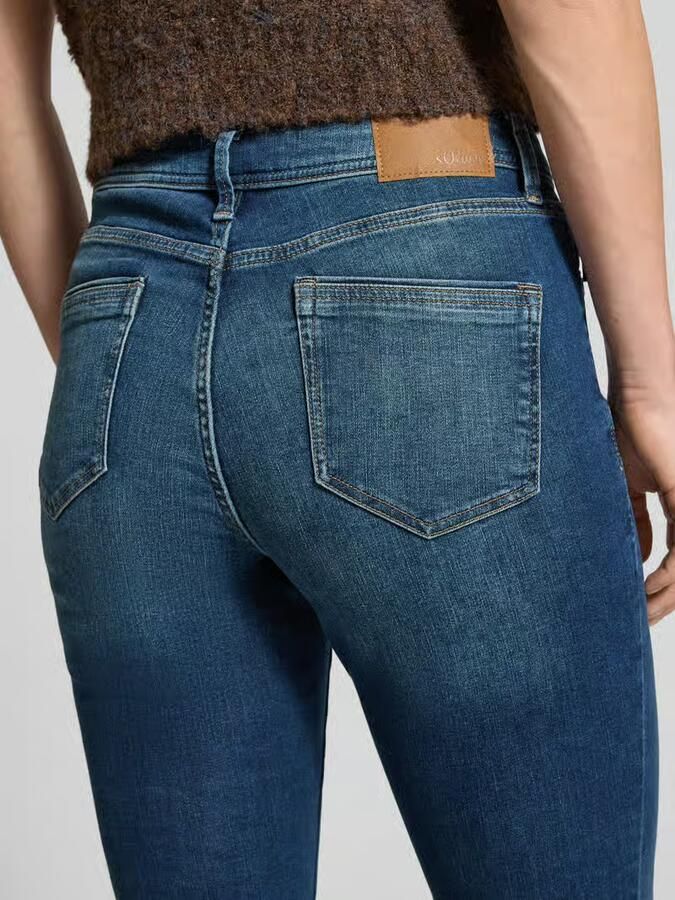 S.Oliver RED LABEL Slim fit jeans van katoenmix model 'BETSY' - Foto 4