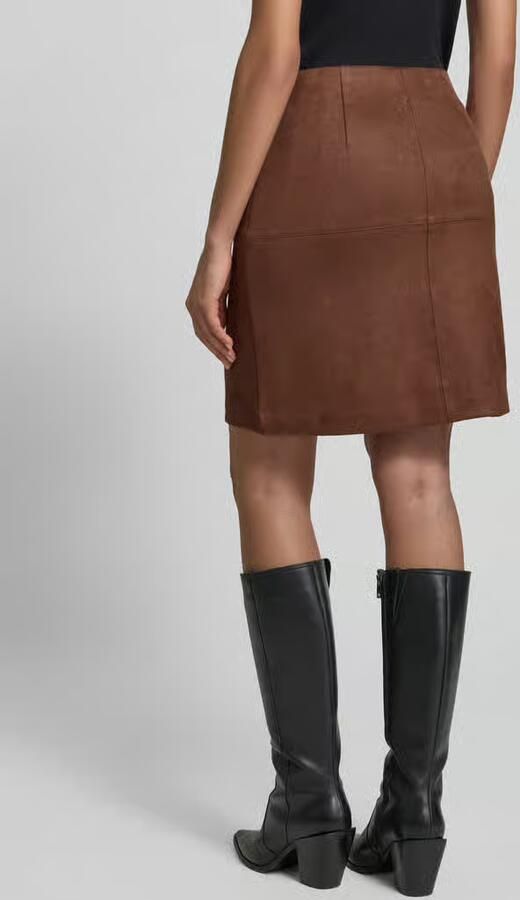 S.Oliver RED LABEL Slim fit mini-rok met verborgen ritssluiting - Foto 3