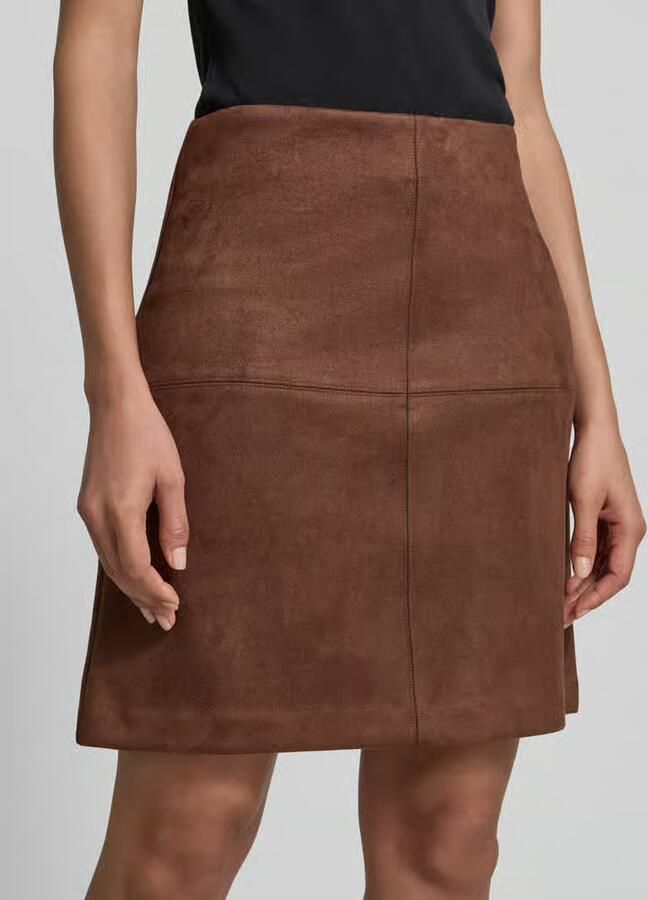 S.Oliver RED LABEL Slim fit mini-rok met verborgen ritssluiting