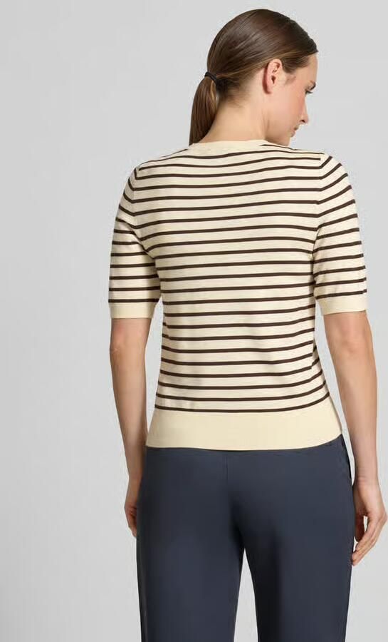 S.Oliver RED LABEL Slim fit pullover van viscosemix - Foto 4