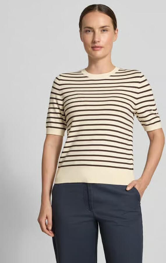 S.Oliver RED LABEL Slim fit pullover van viscosemix - Foto 3