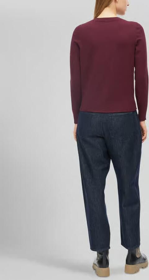 S.Oliver RED LABEL Slim fit pullover van viscosemix - Foto 2