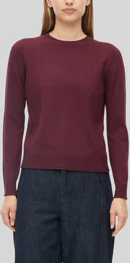 S.Oliver RED LABEL Slim fit pullover van viscosemix - Foto 3