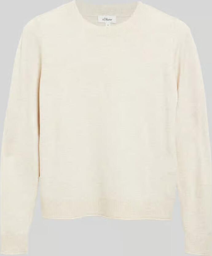 S.Oliver RED LABEL Slim fit pullover van viscosemix - Foto 2