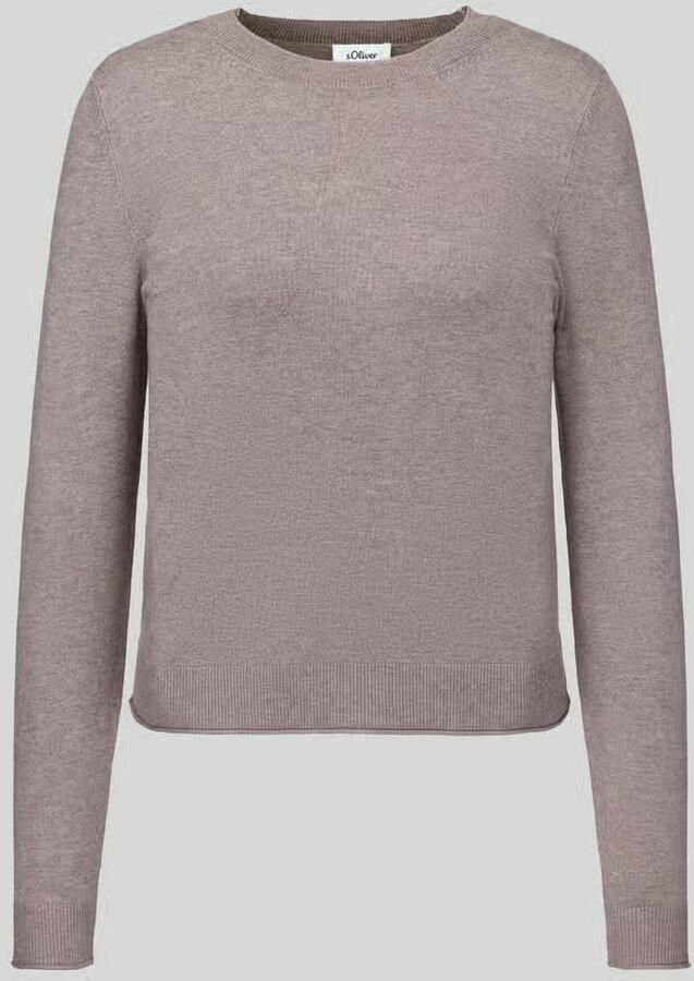 S.Oliver RED LABEL Slim fit pullover van viscosemix - Foto 3