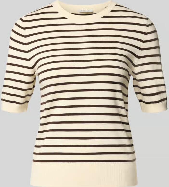 S.Oliver RED LABEL Slim fit pullover van viscosemix - Foto 2